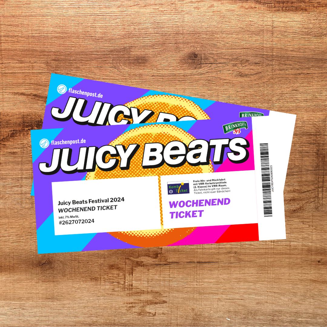 Ticketinfos Juicy Beats Festival 2024