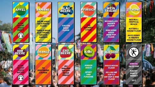 Übersicht aller Dancefloors 2025